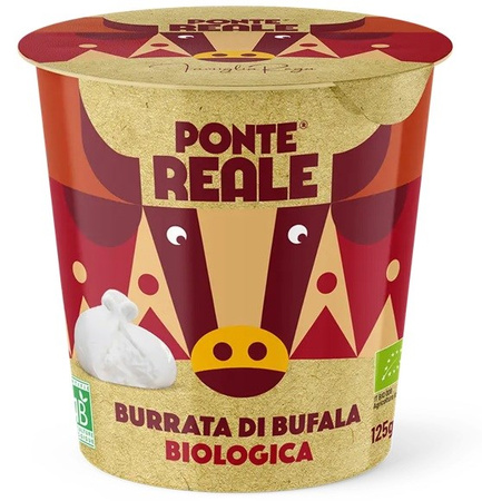 Burrata di bufala biologica 125 g – Ponte Reale