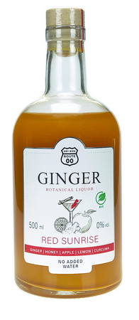 Liquore allo zenzero Biologico (Red Sunrise) 500 ml – Segura