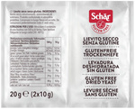Lievito secco senza glutine 20 g - Lievito