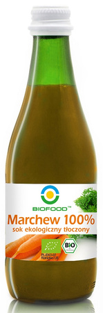 Succo di carota senza glutine NFC bio 300 ml - BIOFOOD