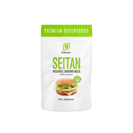 Seitan vegano, sostituto della carne a base di proteine del grano 150 g - Intenson