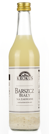 Borscht bianco non pastorizzato a base di lievito madre 480 ml - Krokus