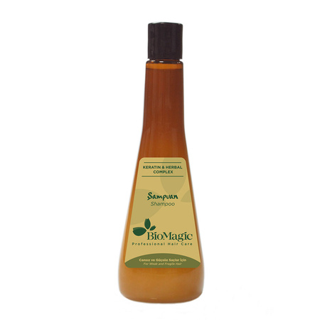 Shampoo per capelli deboli e fragili con cheratina 300 ml - BioMagic