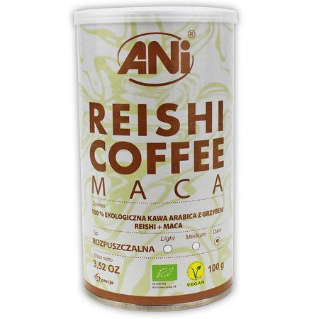Reishi + Maca caffè istantaneo bio 100 g - ANI
