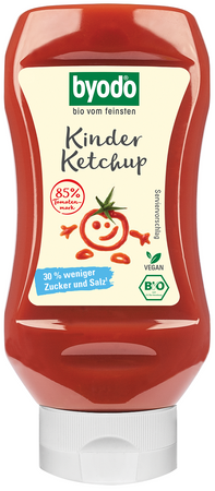 Ketchup per bambini Biologico 300 ml – Byodo