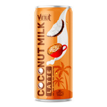 Bevanda a base di acqua di cocco con estratto di polpa di cocco al gusto Caffè Latte 320 ml – Vinut