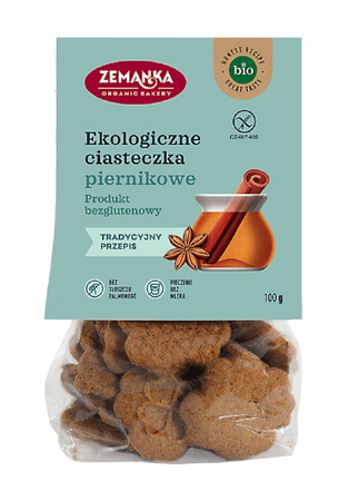 Biscotti di pan di zenzero senza glutine BIO 100 g