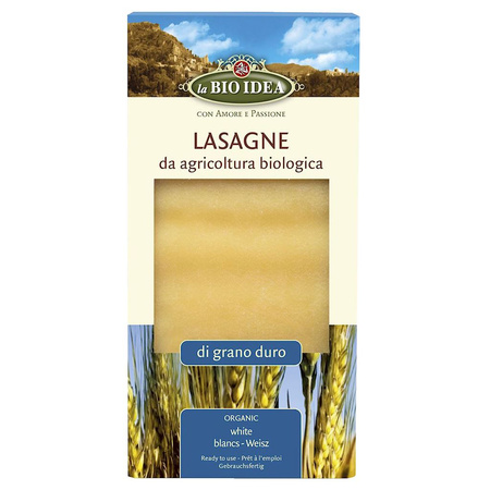 Lasagne di semola biologiche 250 g – La Bio Idea
