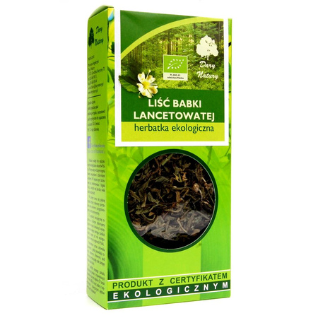 Tisana biologica di foglie di piantaggine lanceolata 25 g – Dary Natury