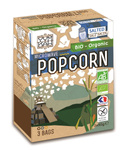 Popcorn con sale per microonde senza glutine BIOLOGICO (3 x 90 g) 270 g – Natais