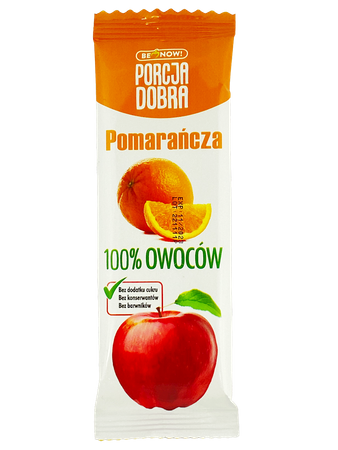 Snack alla mela e all'arancia Porzione Buona 16 g