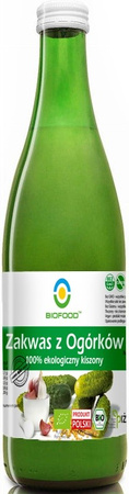 Succo fermentato di cetrioli 100% biologico 0,5 l – Bio Food