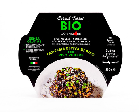 Insalata di riso con verdure bio 200 g - CEREAL TERRA
