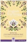 Tè bianco con citronella, cacao, zenzero, frutto della passione e cocco (20x2) Biologico 40 g – English Tea Shop