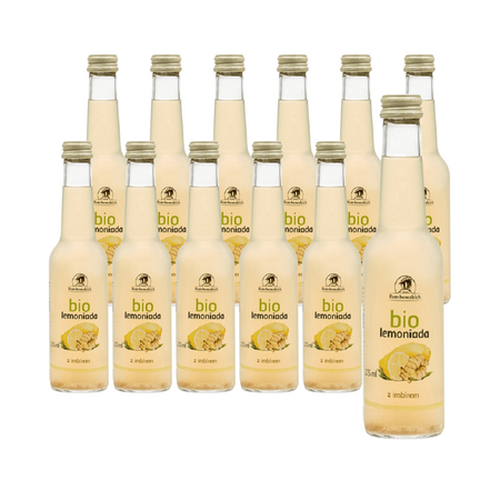SET 12 x Limonata con zenzero bio 275 ml