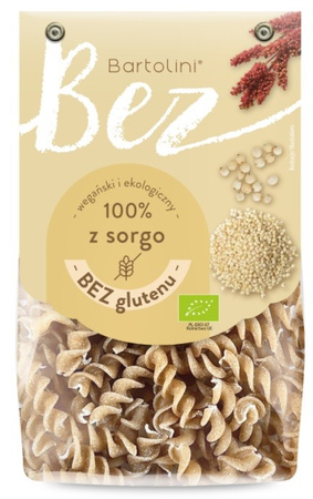 Pasta fusilli di sorgo senza glutine Biologico 250 g – Bartolini