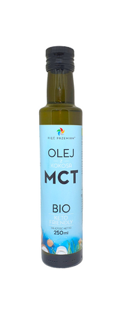 Olio di cocco MCT keto senza glutine bio 250 ml - Cinque Trasformazioni
