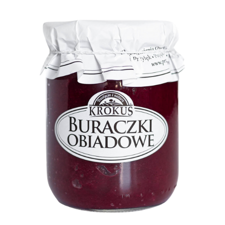 Barbabietole rosse cotte senza glutine 500 g – Krokus