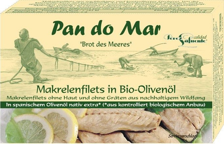 Sgombro in olio d'oliva biologico 120 g