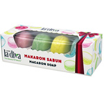 Saponi macarons alla frutta (4 x 50 g) 200 g - La Diva