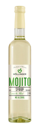 Sciroppo per bevande e cocktail Mojito biologico 500 ml – Hollinger