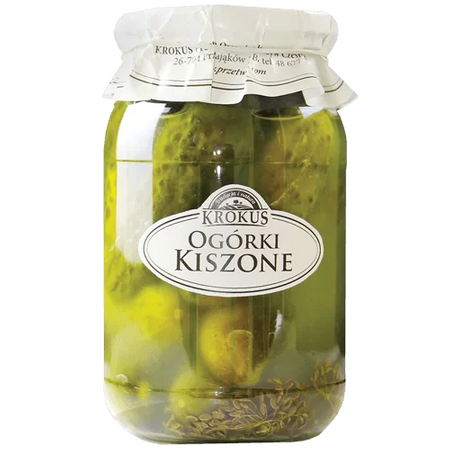 SET 6 x Cetrioli sottaceto 810 g (450 g) - Krokus