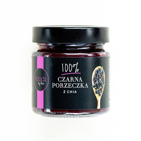 Marmellata di ribes nero con semi di chia 200 g