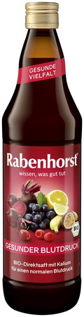 Succo di barbabietola e frutta NFC per la pressione sanguigna Bio 750 ml – Rabenhorst