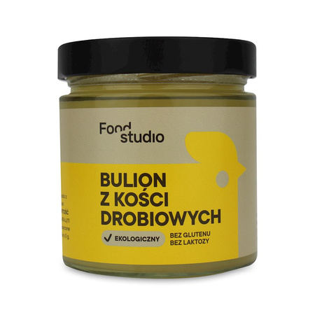 Brodo di ossa di pollo senza glutine Biologico 350 ml – Food Studio