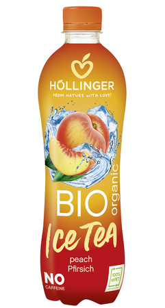 Ice Tea alla pesca Biologico 500 ml (pet) – Hollinger