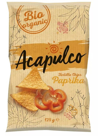Nachos alla paprika bio 125 g