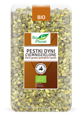 Semi di zucca verde scuro (coltivati in Europa) bio 1 kg - Bio Planet