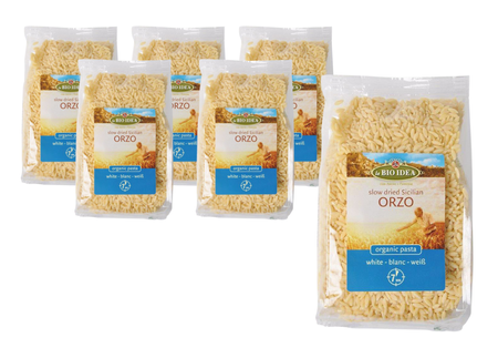 SET 6 x Pasta (semola) orzo bio 400 g