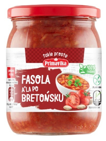 Fagioli alla bretone 480 g – Primavika
