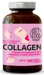 Integratore alimentare di collagene con acido ialuronico e vitamina C 300 compresse - Alimenti dietetici