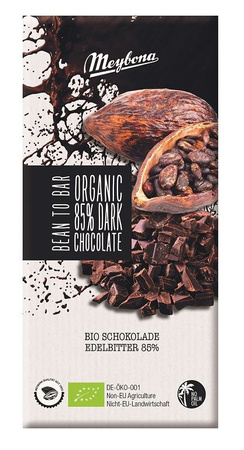 Cioccolato fondente 85% Biologico 100 g – Meybona