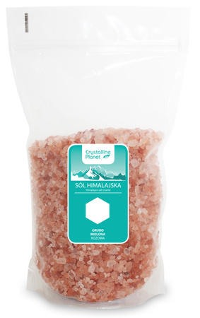 Sale rosa dell'Himalaya macinato grosso 1 kg