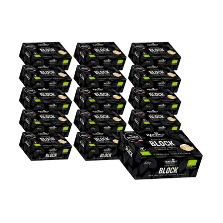 SET 15 x Margarina vegana a cubetti bio 200 g - naturli