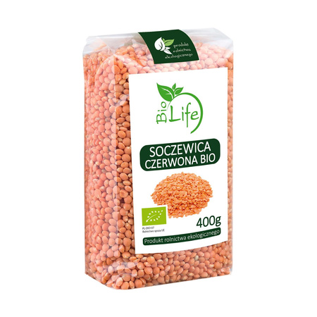 Lenticchie rosse biologiche 400 g - BioLife