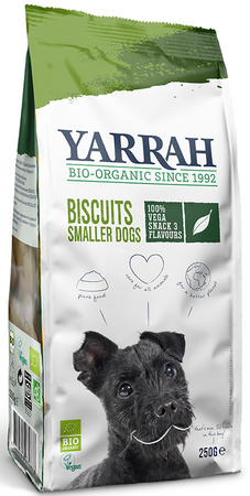 (per cani di piccola taglia) biscotti ai cereali bio 250 g