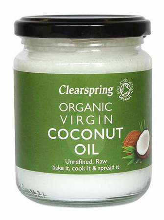 Olio di cocco vergine biologico 200 g / 222 ml – Clearspring