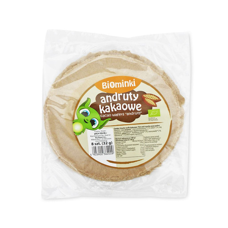 Cialde al cacao biologiche 32 g – Biominki