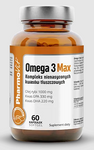 Omega-3 Max integratore alimentare senza glutine 60 capsule - Pharmovit