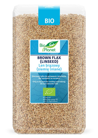 Semi di lino marroni biologici 1 kg – Bio Planet