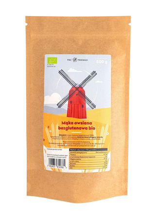 SET 9 x Farina di avena senza glutine bio 500 g