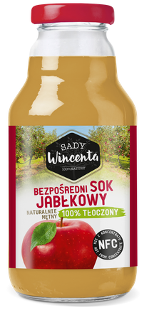 Succo di mela naturalmente torbido 330 ml – Sady Wincenta