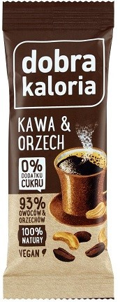 Barretta di frutta caffè e noci 35 g