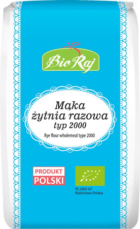 Farina di segale integrale tipo 2000 bio 1 kg