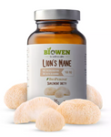 Hericium erinaceus (Lion's Mane) estratto (400 mg), integratore alimentare senza glutine, 90 capsule – Biowen