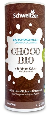 Latte al Cioccolato Biologico 230 ml – Schweitzer